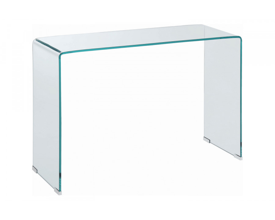 Coaster - Rectangular Sofa Table in Clear