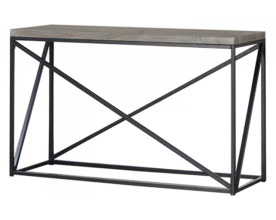 Coaster - Rectangular Sofa Table in Sonoma Gray