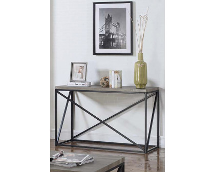 Coaster - Rectangular Sofa Table in Sonoma Gray