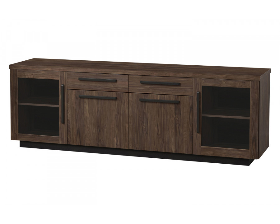 Coaster - 4-Drawer TV Console in Aged Walnut