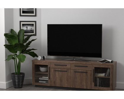 Coaster - 4-Drawer TV Console in Aged Walnut