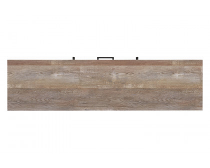 Coaster 59" 2-Drawer TV Console - Weathered Oak