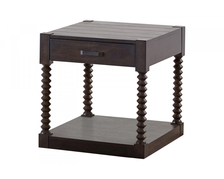 Coaster - Christine 1-Drawer End Table in Coffee Bean