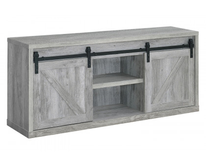 Coaster - 48-Inch 3-Shelf Sliding Doors TV Console