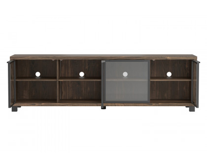 Coaster 4-Door TV Console - Aged Walnut