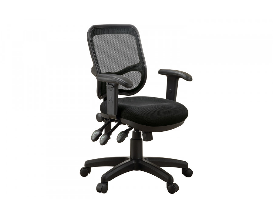 Coaster - Adjustable Height Office Chair 800019 in Black