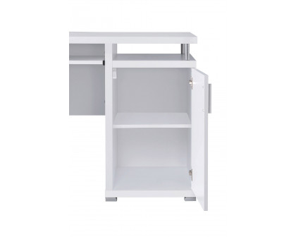 Coaster Tracy 2-Drawer Computer Desk - White