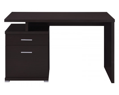 Coaster - Irving 2-Drawer Office Desk with Cabinet