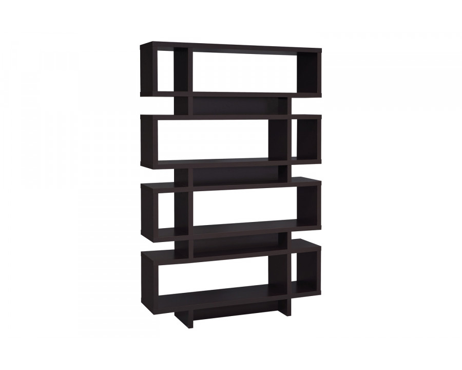 Coaster - Reid 4-Tier Open Back Bookcase