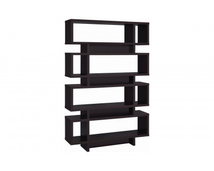 Coaster - Reid 4-Tier Open Back Bookcase