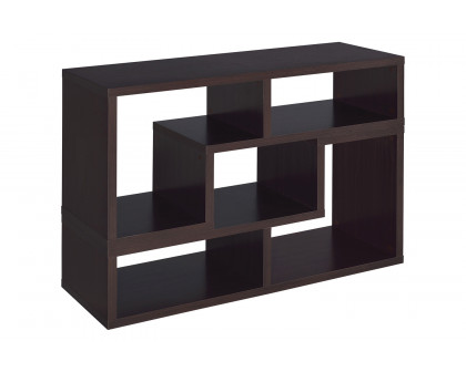 Coaster - Velma Convertible TV Console And Bookcase