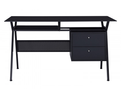 Coaster - Weaving 2-Drawer Computer Desk in Black