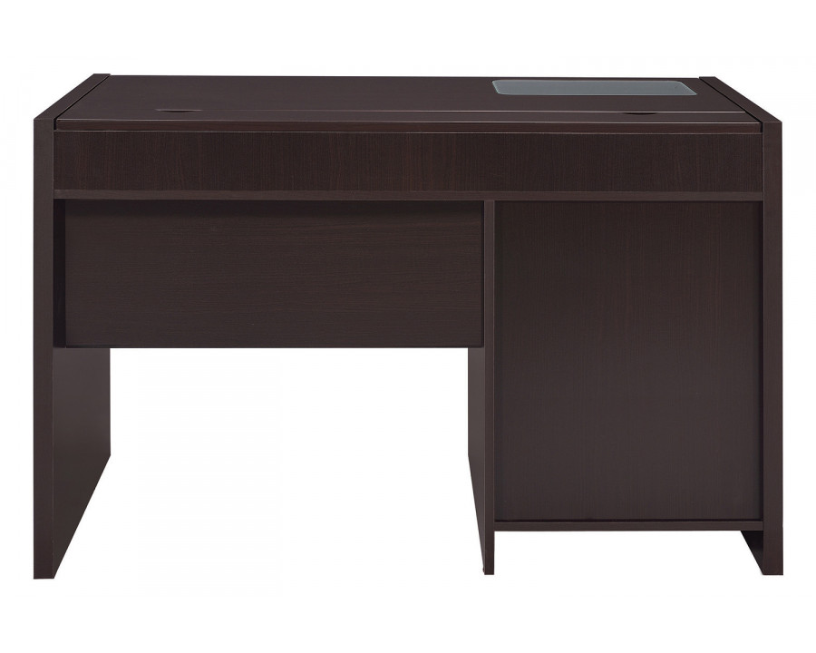 Coaster - Halston Rectangular Connect-It Office Desk in Cappuccino