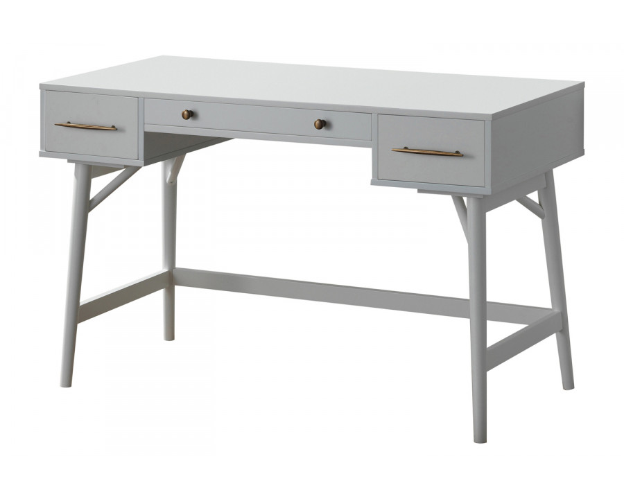 Coaster Mugga 3-Drawer Writing Desk - White