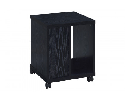 Coaster Russell 2-Drawer Cpu Stand - Black Oak