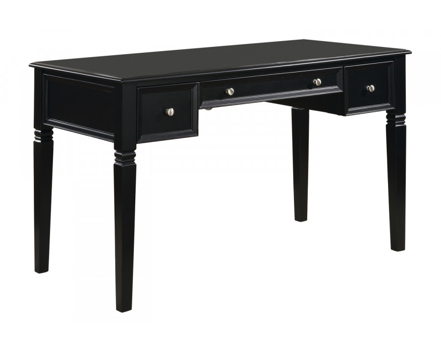 Coaster - Constance Writing Desk With Power Outlet in Black