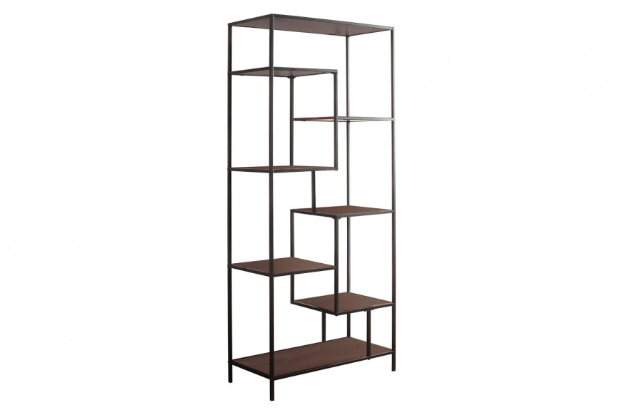 Coaster™ Asher 7-Shelf Bookcase - Walnut