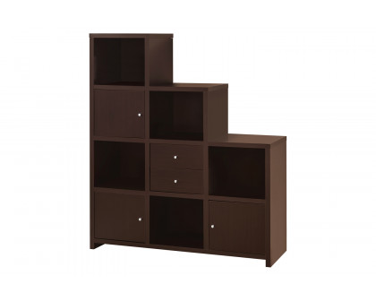 Coaster - Spencer Bookcase with Cube Storage Compartments