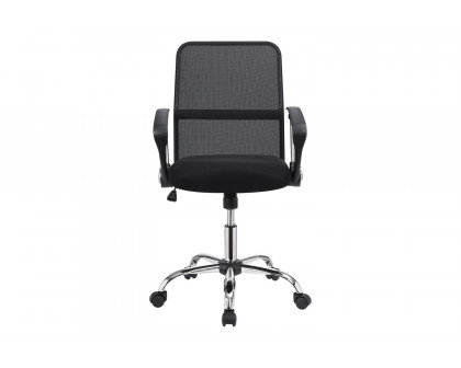 Coaster™ Office Chair With Mesh Backrest - Black/Chrome