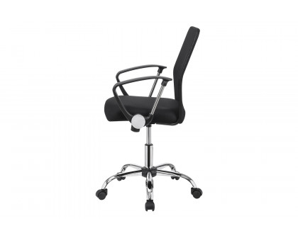 Coaster™ Office Chair With Mesh Backrest - Black/Chrome