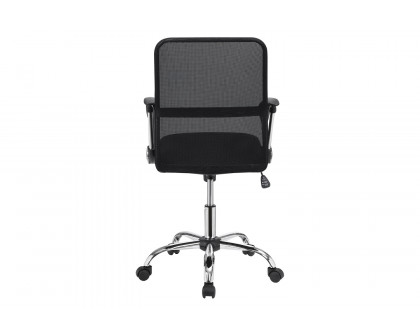 Coaster™ Office Chair With Mesh Backrest - Black/Chrome