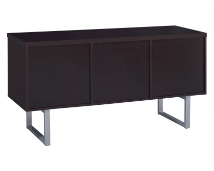 Coaster - Lawtey 5-Drawer Credenza With Adjustable Shelf in Cappuccino