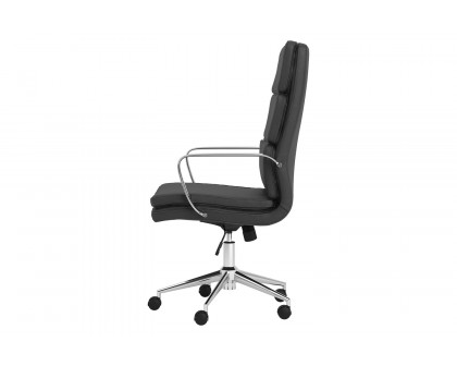 Coaster High Back Upholstered Office Chair - Black