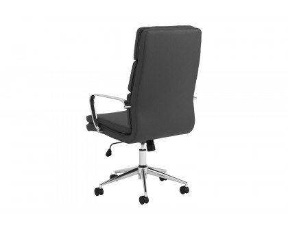 Coaster High Back Upholstered Office Chair - Black