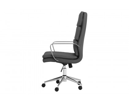 Coaster High Back Upholstered Office Chair - Gray