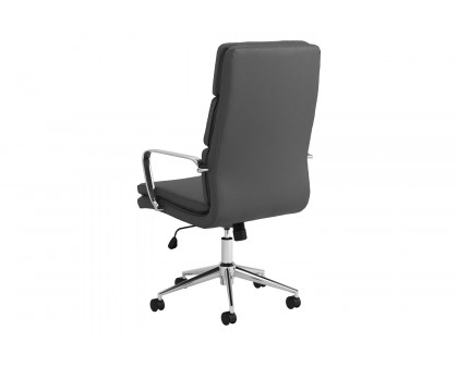 Coaster High Back Upholstered Office Chair - Gray