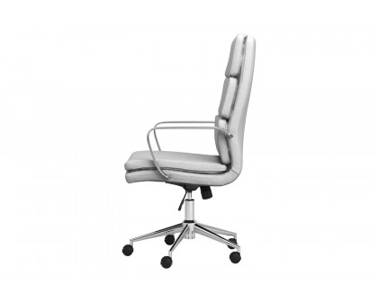 Coaster High Back Upholstered Office Chair - White