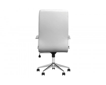 Coaster High Back Upholstered Office Chair - White