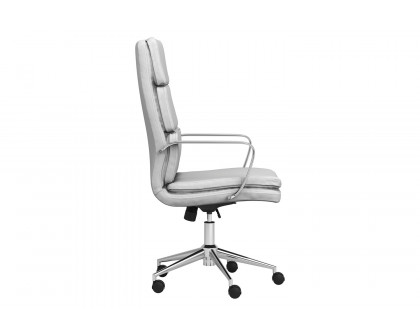 Coaster High Back Upholstered Office Chair - White