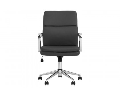 Coaster Standard Back Upholstered Office Chair - Black