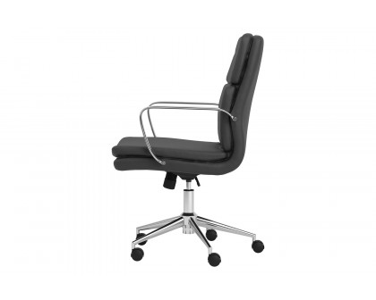 Coaster Standard Back Upholstered Office Chair - Black