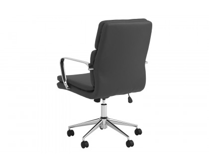 Coaster Standard Back Upholstered Office Chair - Black