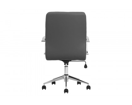 Coaster Standard Back Upholstered Office Chair - Gray