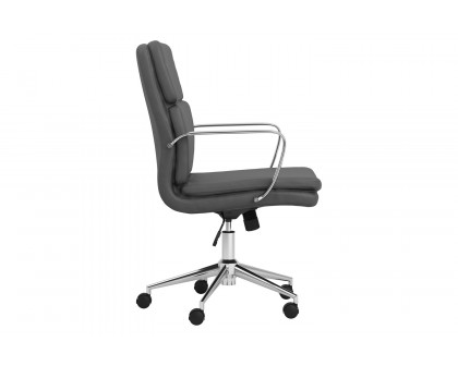 Coaster Standard Back Upholstered Office Chair - Gray