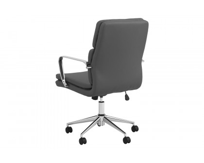 Coaster Standard Back Upholstered Office Chair - Gray