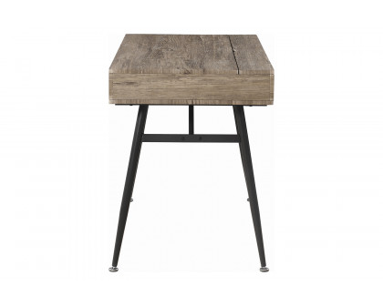 Coaster - Rafael 1-Drawer Writing Desk in Rustic Driftwood