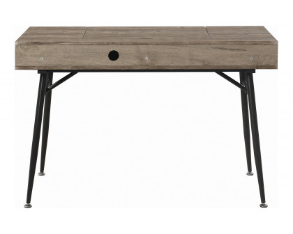 Coaster - Rafael 1-Drawer Writing Desk in Rustic Driftwood