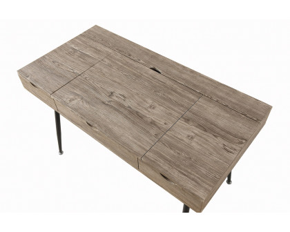 Coaster - Rafael 1-Drawer Writing Desk in Rustic Driftwood