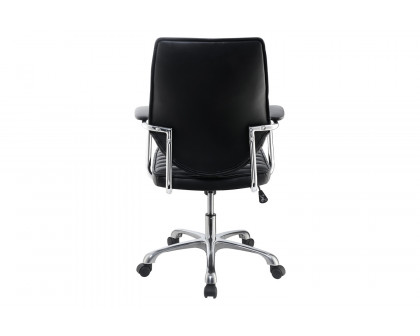 Coaster High Back Office Chair - Black/Chrome