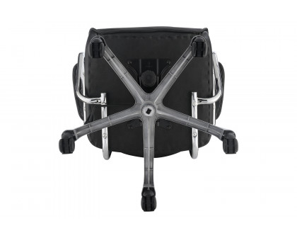 Coaster High Back Office Chair - Black/Chrome