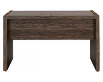 Coaster Luetta 48-Inch Rectangular Writing Desk - Aged Walnut