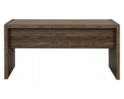 Coaster™ Luetta 59-Inch Rectangular Writing Desk - Aged Walnut