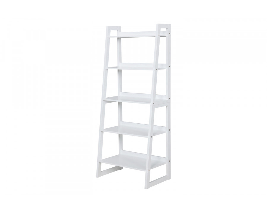 Coaster - Trudie 5-Shelf Ladder Bookcase