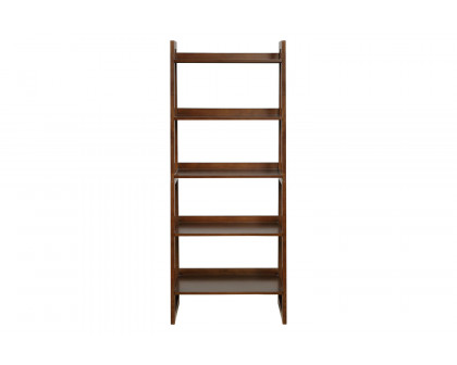 Coaster™ Trudie 5-Shelf Ladder Bookcase - Cappuccino