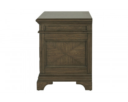 Coaster - Hartshill 5-Drawer File Cabinet in Burnished Oak