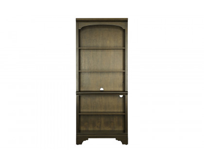 Coaster - Hartshill 5-Shelf Bookcase in Burnished Oak